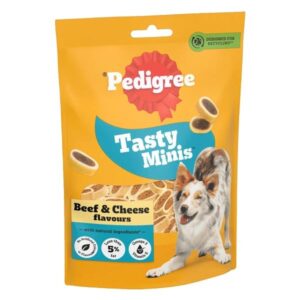 Pedigree Tasty Minis Beef & Cheese 140g Dog Treat