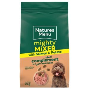 Natures Menu Mighty Mixer Salmon & Potato Adult 2kg Dry Dog Food