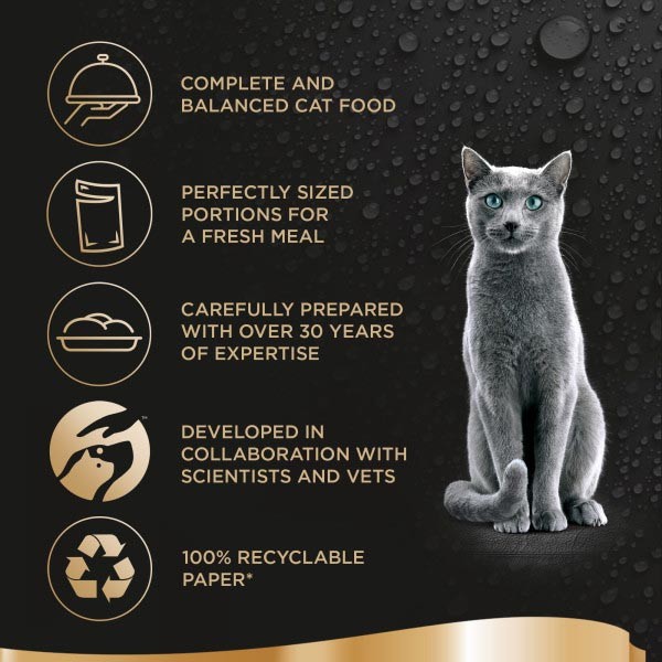 Sheba Fresh & Fine Pouches Tuna & Cod in Gravy Adult 6x50g Wet Cat Food 4 Sheba Fresh & Fine Pouches Tuna & Cod in Gravy Adult 6x50g Wet Cat Food - Image 4