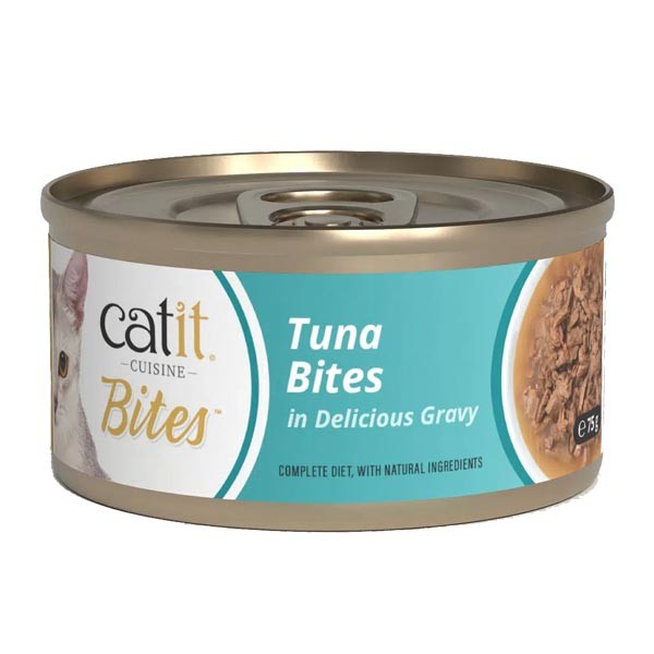 Catit Tuna Bites Wet Cat Food 75g 1 Catit Tuna Bites Wet Cat Food 75g