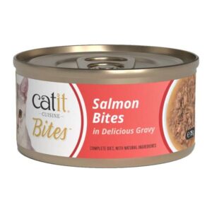 Catit Salmon Bites Wet Cat Food 75g