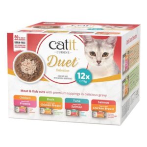 Catit Duet Variety Pack 12 x 75g
