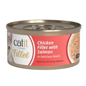 Catit Chicken Fillet with Salmon 75g