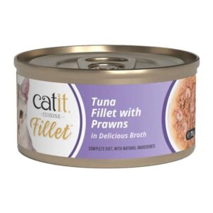 Catit Tuna Fillet with Prawns 75g