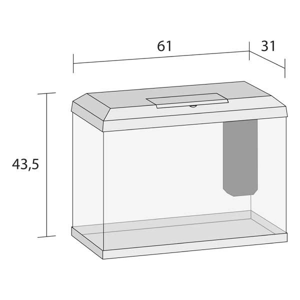 Juwel Primo 70 2.0 White - Aquarium 2 Juwel Primo 70 2.0 White - Aquarium - Image 2
