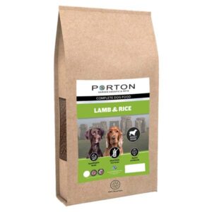 Porton Complete Lamb & Rice Gluten Free 12Kg Dry Dog Food