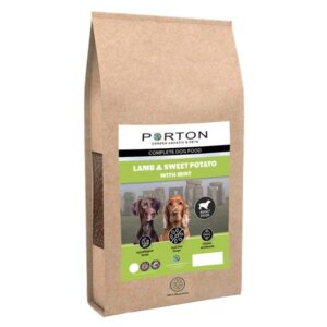 Porton Complete Lamb Sweet Potato & Mint Grain Free 2Kg Dry Dog Food