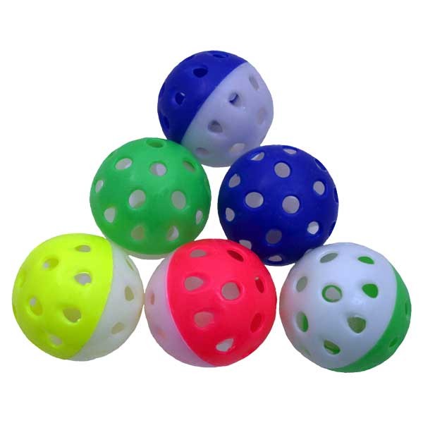 Plastic Jingle Ball single Cat toy