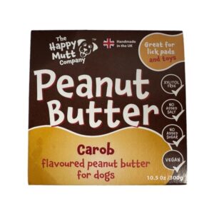 Happy Mutt Carob Peanut Butter Pot 300g