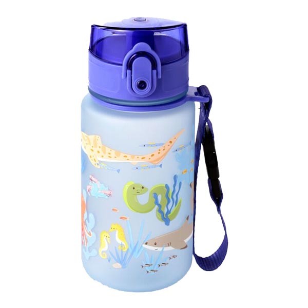 Mariniverse Pop Top Shatterproof Children's Bottle 350ml 2 Mariniverse Pop Top Shatterproof Children's Bottle 350ml - Image 2