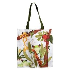 Tropical Tree Frogs Tote Bag