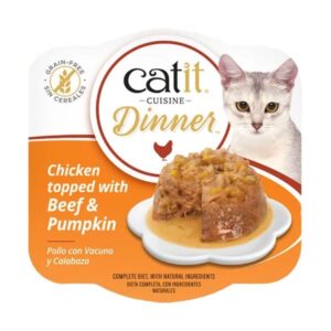 Catit Chicken Dinner with Beef 75g