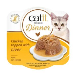 Catit Chicken Dinner with Liver 75g