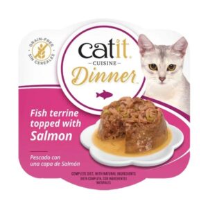Catit Fish Dinner with Salmon 75g