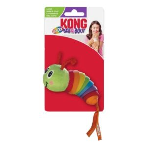 KONG Bat-A-Bout Clackz Caterpillar