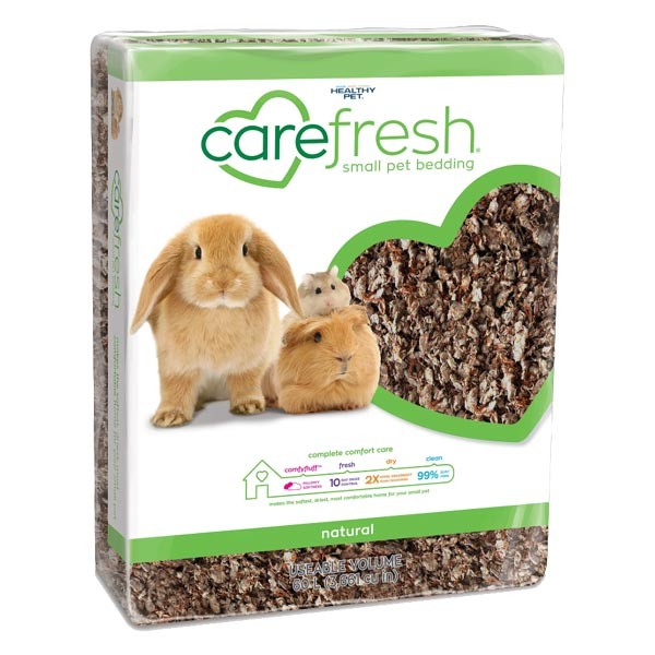 Carefresh Natural Small Animal Bedding 60 Litres 1 Carefresh Natural Small Animal Bedding 60 Litres