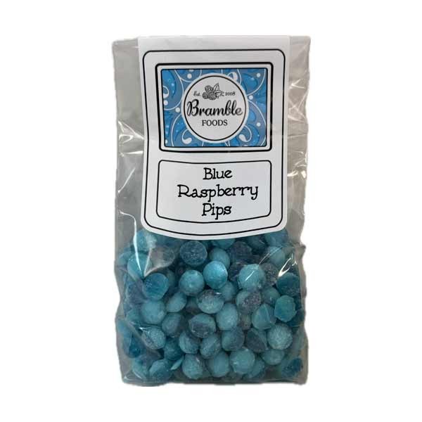 Bramble Foods Blue Raspberry Pips Confectionery Bag 1 Bramble Foods Blue Raspberry Pips Confectionery Bag