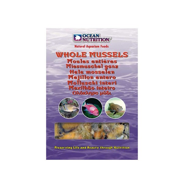 Ocean Nutrition Frozen Whole Mussel 100g 1 Ocean Nutrition Frozen Whole Mussel 100g