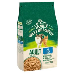 James Wellbeloved Fish & Rice Adult 1.5kg Dry Cat Food