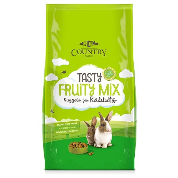 Country Value Fruity Nuggets for Rabbits 10kg