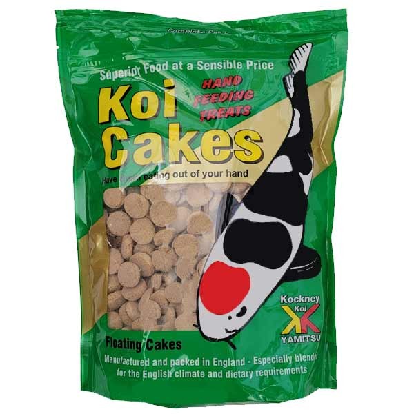 Kockney Koi Pond Cakes Pond Hand Feeding Treats 1kg 1 Kockney Koi Pond Cakes Pond Hand Feeding Treats 1kg