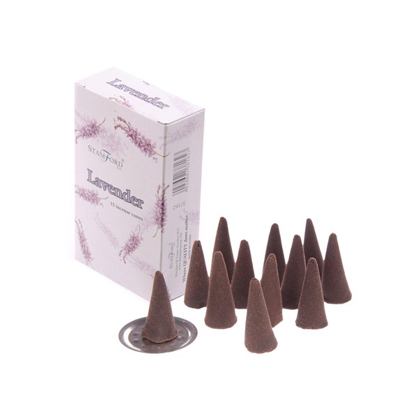 Stamford Incense Cones Lavender 15 pack 3 Stamford Incense Cones Lavender 15 pack - Image 3