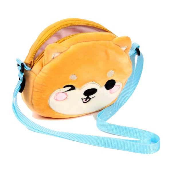 Shuggs the Shiba Inu Adoramals Crossbody Plush Shoulder Bag 2 Shuggs the Shiba Inu Adoramals Crossbody Plush Shoulder Bag - Image 2