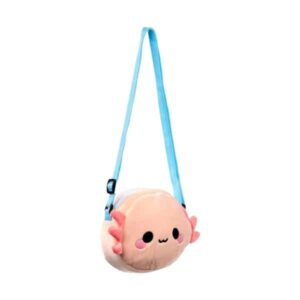 Maddie the Axolotl Adoramals Crossbody Plush Shoulder Bag