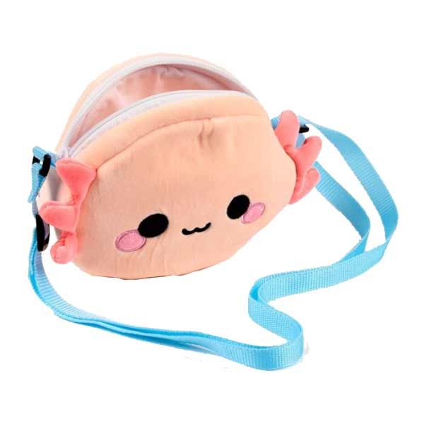 Maddie the Axolotl Adoramals Crossbody Plush Shoulder Bag 2 Maddie the Axolotl Adoramals Crossbody Plush Shoulder Bag - Image 2