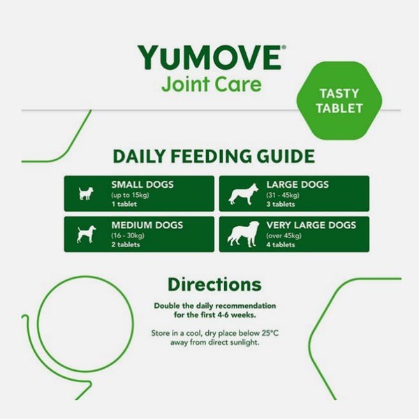 Yumove Joint Care for Senior Dogs 120 Pack 2 Yumove Joint Care for Senior Dogs 120 Pack - Image 2