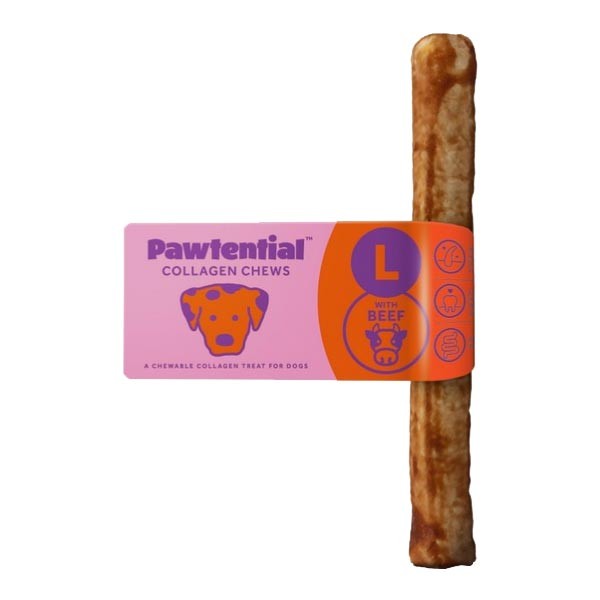 Pawtential Collagen Beef Chew Large 1 Pawtential Collagen Beef Chew Large