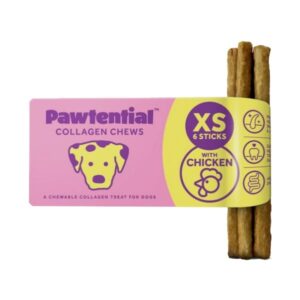Pawtential Collagen Chicken Chew Sticks X-Small 6 Pack