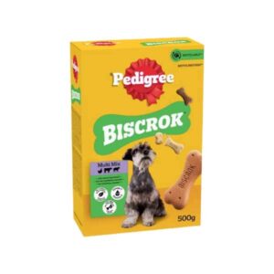 Pedigree Biscrok Multi Mix Biscuits 500g Dog Treat
