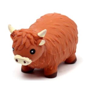 Stretchy Highland Coo Toy