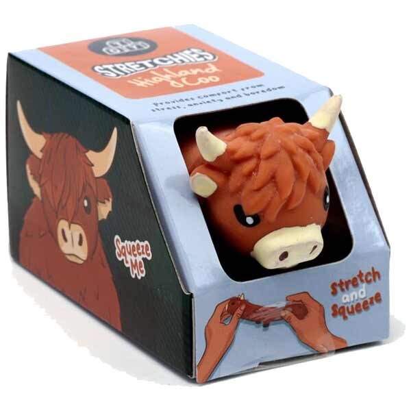 Stretchy Highland Coo Toy 3 Stretchy Highland Coo Toy - Image 3