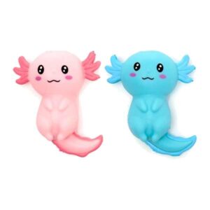Stretchy Squeezy Axolotl Toy
