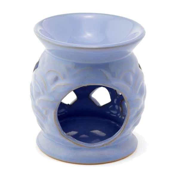 Eden Scallop Cut out Ceramic Oil Burner 2 Eden Scallop Cut out Ceramic Oil Burner - Image 2