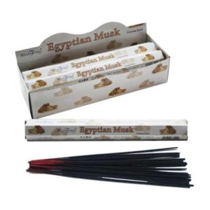 Stamford Premium Hex Incense Sticks Egyptian Musk 20 pack