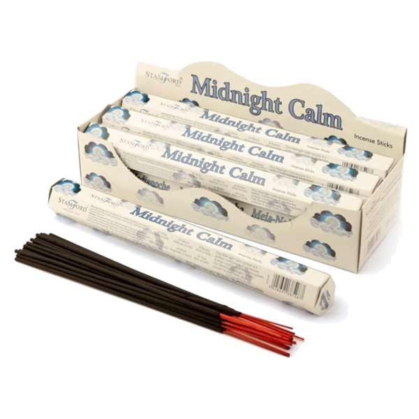 Stamford Premium Hex Incense Sticks Midnight Calm 20 pack 1 Stamford Premium Hex Incense Sticks Midnight Calm 20 pack