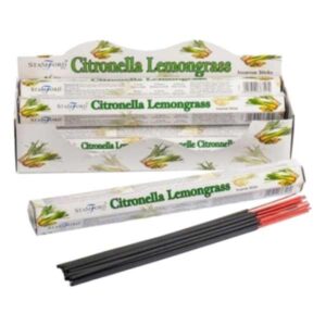 Stamford Hex Incense Sticks Citronella & Lemongrass 20 pack
