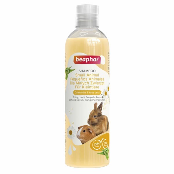 Beaphar Small Animal Shampoo with Camomile & Aloe Vera 250ml 1 Beaphar Small Animal Shampoo with Camomile & Aloe Vera 250ml