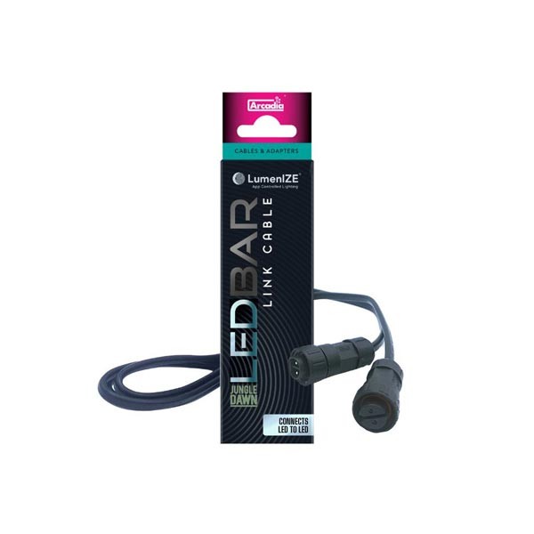 Arcadia LumenIZE LED to LED Link Cable 1.2m 1 Arcadia LumenIZE LED to LED Link Cable 1.2m