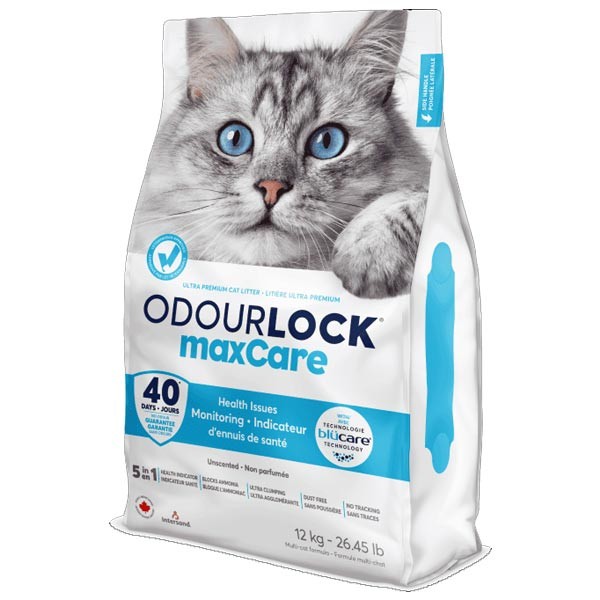 Intersand OdourLock maxCare Cat Litter Unscented 12kg 1 Intersand OdourLock maxCare Cat Litter Unscented 12kg