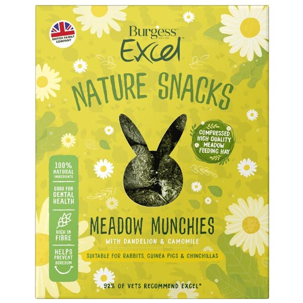 Burgess Excel Meadow Munchies 1kg 1 Burgess Excel Meadow Munchies 1kg