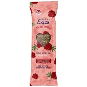 Burgess Excel Forage & Feast Hay Bar with Rose 60g