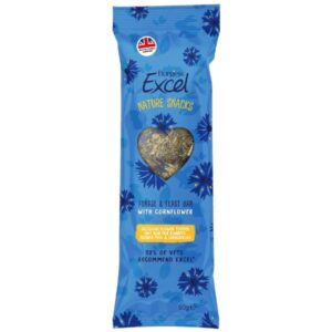 Burgess Excel Forage & Feast Hay Bar with Cornflower 60g