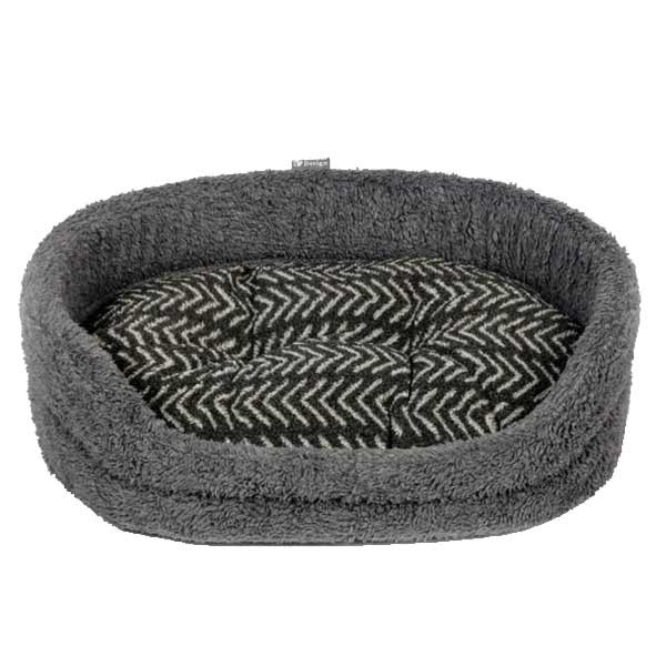 Danish Design Sherpa Fleece Charcoal Arrows Slumber Bed 35? 1 Danish Design Sherpa Fleece Charcoal Arrows Slumber Bed 35?