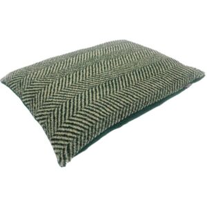 Danish Design Sherpa Fleece Green Herringbone Deep Duvet 134cm