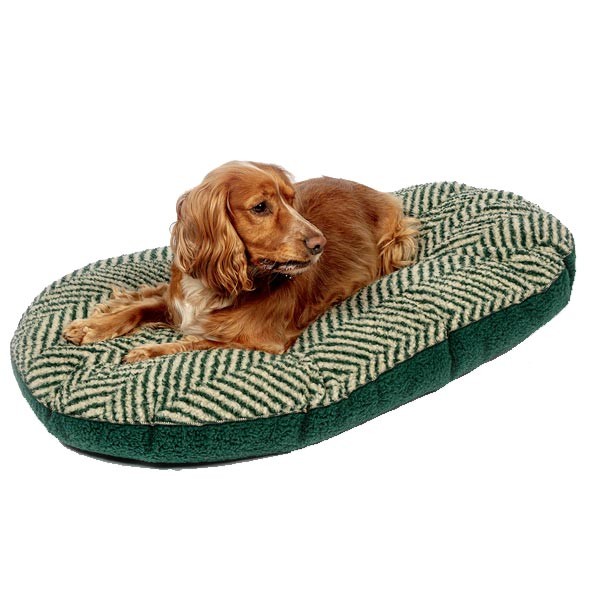 Danish Design Sherpa Fleece Green Herringbone Quilted Mattress 21" 3 Danish Design Sherpa Fleece Green Herringbone Quilted Mattress 21" - Image 3