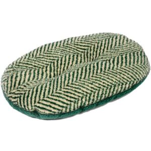 Danish Design Sherpa Fleece Green Herringbone Quilted Mattress 27"